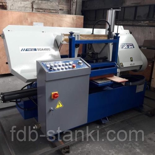 Напівавтоматична відрізна стрічкова пила SGA 400G